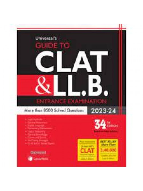 Guide to CLAT & LL.B. Entrance Examination on Ashirwad Publication